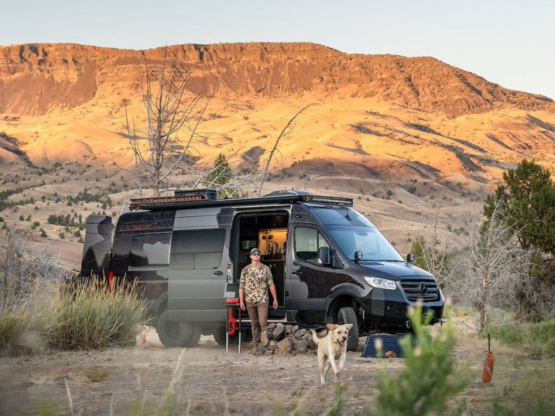 Go “Upta Camp” In Style With Outside Van’s Launch Pad